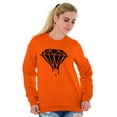 thumbnail image 3 of Diamond Dripping Fashionable Girly Unisex Plus Size Sweatshirt Brisco Brands 4X, 3 of 6