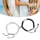 thumbnail image 5 of Juego de 2 pulseras para pareja Nikou pulseras de cuentas magnéticas color turquesa, 5 of 12