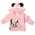 Disney Minnie Mouse Newborn Baby Boy or Girl Fleece Pullover Hoodie
