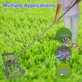 thumbnail image 2 of Garden backyard farmland golf course compost sand leveling with 79.5 long handle heavy duty tool lawn leveling rake, 2 of 9