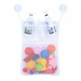 Bath Toy Storage - Hanging Bath Toy Holder, with Suction & Adhesive ...