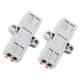 thumbnail image 5 of Conectores De Cable De Tuerca De Palanca De 20 Piezas, Conductores De Empalme Compactos Rápidos, Bloque De Terminales De Empuje 223-2P, 5 of 7