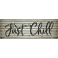 thumbnail image 2 of Boyer, Susie 24x11 White Modern Wood Framed Museum Art Print Titled - Just Chill, 2 of 4