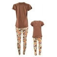 thumbnail image 4 of Unique Baby Girls Mommy And Me Thanksgiving Legging Set (6Y, White), 4 of 5