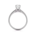 thumbnail image 3 of TimeLe$$ Classics 2 Carat Lab Grown 4 Prong Solitaire Round Cut Solitaire Diamond Engagement Ring For Women in 14K White Gold (Ring Size: 9.5), 3 of 6