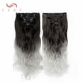 thumbnail image 4 of SEGO 17" Curly Secret Extensions 8PCS/SET 18 clips Full Head Clip in Hair Extensions 170Grams Thick Real Natural Hairpiece, 4 of 8