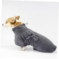 thumbnail image 4 of STRANDCHIC Machine Washable Dog Bath Towels Grey Microfiber Drying Towel Protects Furniture, 4 of 8