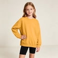 thumbnail image 6 of Auroural Girls Clothes 10-12 Girls Sweatshirts 10/12 Kids Boys Girls Sweatshirt Fashion Cute Solid Color Long Sleeved Casual Sports Hoodie Pullover Top Boys Sweatshirt And Girls Clothes, 6 of 9