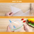 thumbnail image 3 of Zip Lock Bag Holder Stand, Practical Durable Food Freezer Bag Holder Transparent Look  for Home, 3 of 8