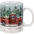 thumbnail image 2 of Primitives By Kathy 113546 Red Truck Mug, 20 oz, Multicolor, 2 of 3
