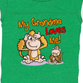 thumbnail image 4 of Inktastic My Grandma Loves Me Monkey Boys or Girls Baby Bodysuit, 4 of 5