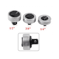 thumbnail image 2 of 3-Piece Mini Ratchet Wrench Finger Wrench Iron Shell Finger Wrench 1/2In 3/8In 1/4In Ratchet Tool, 2 of 5