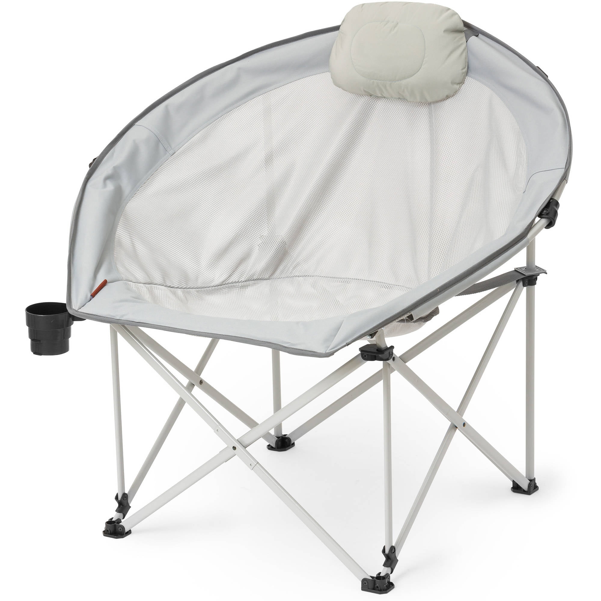 Ozark Trail Outdoor Tension Camp 2 in 1 Rocking Chair Silver Camping Gear for sale online
