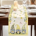 thumbnail image 3 of Table Runners 72 Inches Long Dress Scarves, Summer Gnomes Farmhouse Kitchen Table Runner, Coffee Tablerunners, Yellow Lemons Farmhouse Watercolor 13x72 Inch, 3 of 9