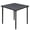 Black|Grey, variant on Regency Kee 30 in. Small Square Breakroom Table- Grey Top, Black Folding Legs