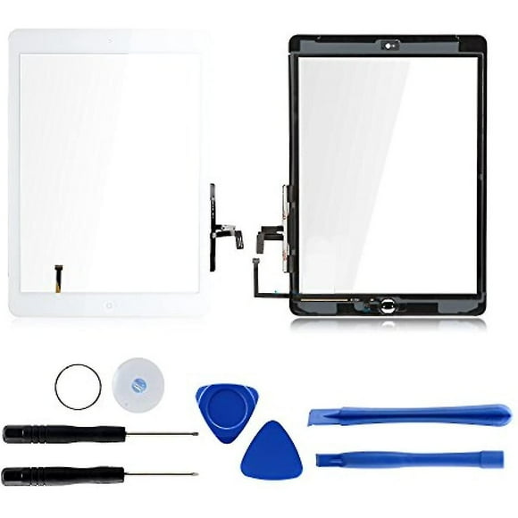 For Ipad Air 1 A1474 A1475 Touch Screen Digitizer Glass Replacement With Tools And Adhesive (white)