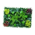 thumbnail image 3 of Tnarru Artificial Plant Wall Panel Fake Greenery Backdrop, Sun Protection, Decorative Faux Grass Panel for Backyard Party Decoration A, 3 of 8
