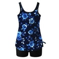 thumbnail image 5 of FDGIU ‌2025 Trendy Women's Floral Tankini Swimwear Set, Modest Athletic Bathing Suit with Shorts, Tummy Control Two Piece Swimsuits for Beach & Pool;High Waisted Swimsuit, 5 of 5