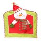 thumbnail image 1 of Silla De Navidad Cubierta Trasera Funda Decoración De Muñeca K Muñeco De Nieve, 1 of 9