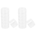 thumbnail image 5 of Monyance 7 day organizer 2pcs 7 Day Pill Organizer Tower Weekly Stackable Storage(4.33X1.5X1.5Inches), 5 of 10