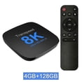 thumbnail image 1 of Transspeed Android 13 TV Box ATV Dual Wifi With TV Apps 8K Video BT5.0+ RK3528 4K 3D Voice Media Player Set Top Box, 1 of 4