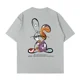 thumbnail image 2 of Nueva camisa de manga corta con estampado de conejo lanzada para parejas, camisa de manga corta de moda informal para familia y niños, 2 of 4
