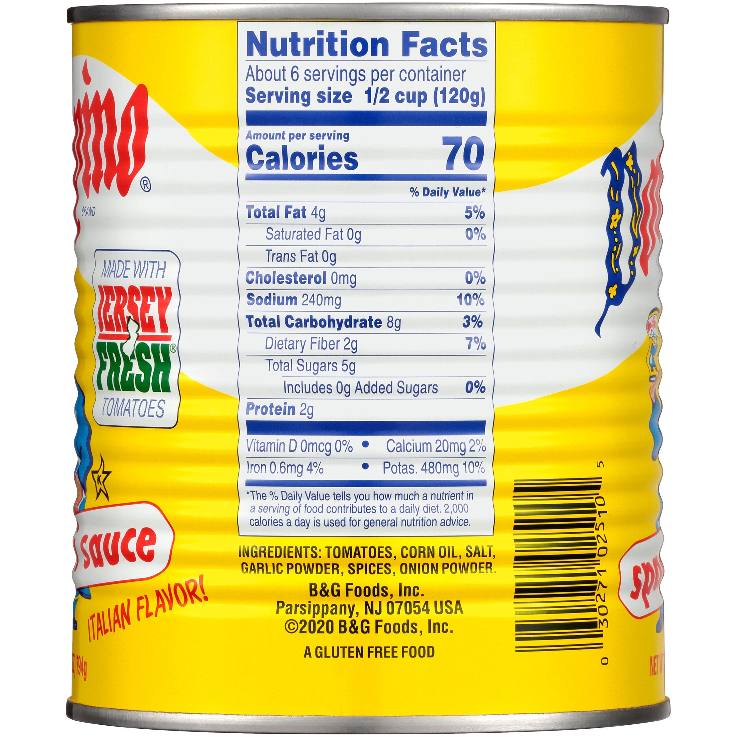 Don Pepino Spaghetti Sauce, Italian Flavor, 28 oz Can