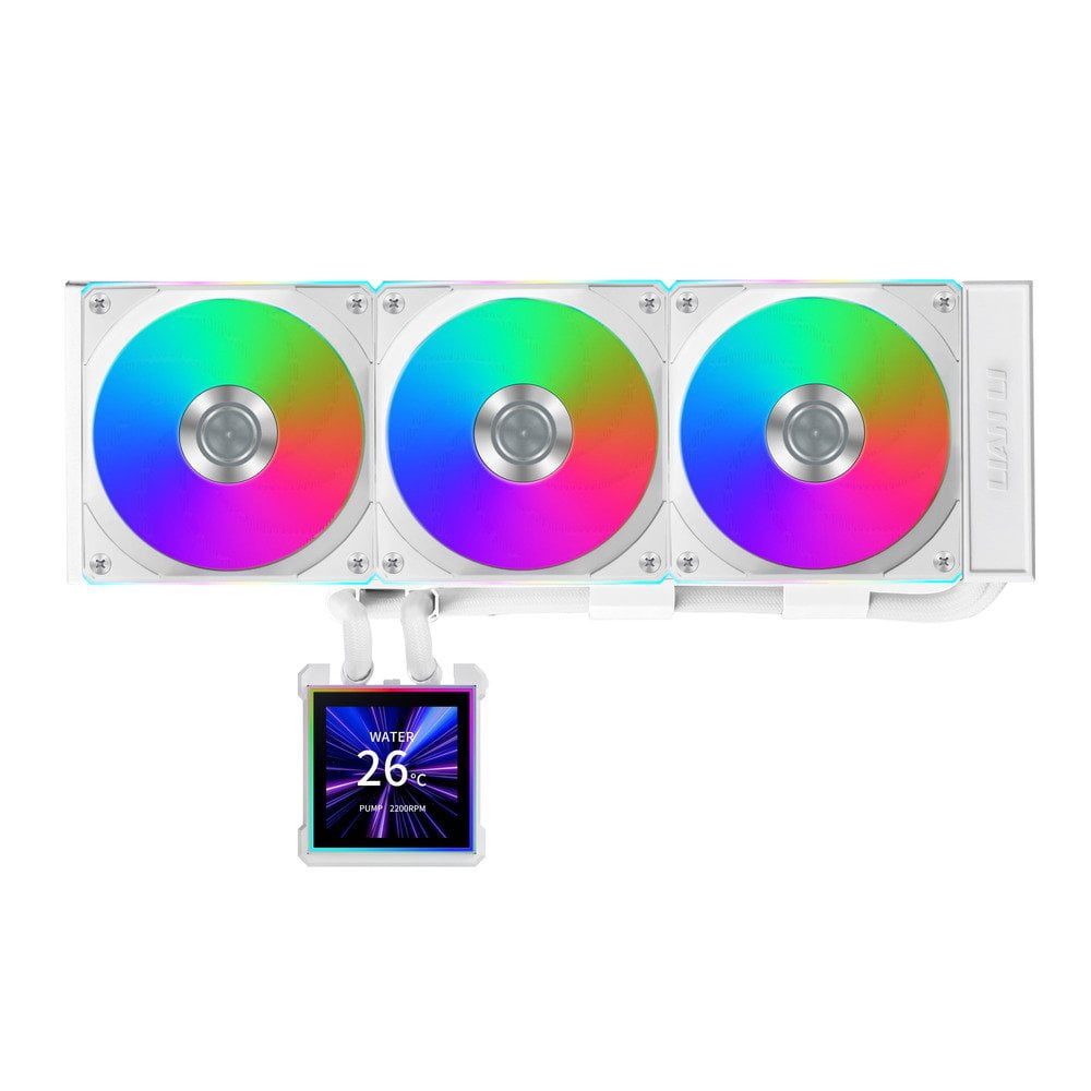 Lian Li HS2LCDS36CW Hydroshift II-S 360CL 360mm ARGB Liquid CPU Cooler White