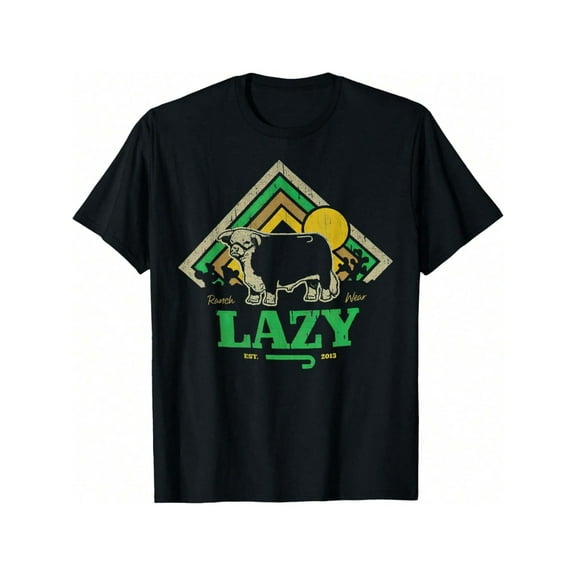 Lazy J Ranch Wear T-Shirt, Pure Cotton., Pure Cotton.