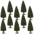 thumbnail image 4 of Plastic Miniature Model Trees Diy Tree Model For Micro Landscapes And Creative Gardening 10Pcs, 4 of 4
