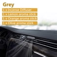thumbnail image 1 of GUILDFORD Air Freshener Car-styling Alloy Perfume Car Incense Diffuser Air, 1 of 8