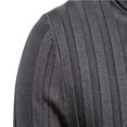 thumbnail image 4 of WOLLED Tricot à Col Montant pour Hommes Automne Hiver Confort-Ajusté Uni, 4 of 7