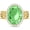 Gold, August Birthstone, variant on Silver Plated Rings for Women, Chunky Adjustable Ring, Created Birthstone Crystal Gemstone CZ Oval Rings, Fake Faux Imitation Diamond Statement Ring, Big Cocktail Costume Rings