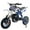 Blue, variant on X-Pro Brand New Zephyr 4 Stroke 40cc Gas Pit Dirt Bike, Mini bike for Kids, Pull Start 10" Wheels