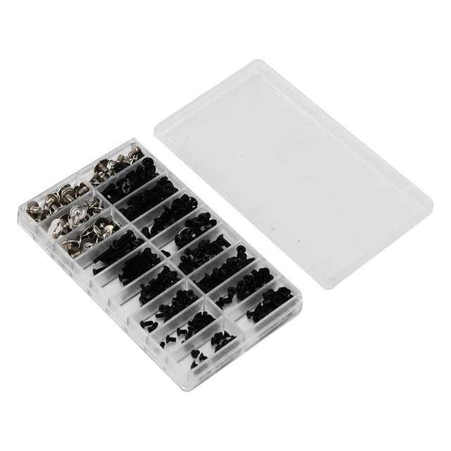 Tornillos de acero de aleación, kit de tornillos para computadora de 360 piezas Kit de tornillos para computadora Kit de tornillos cruzados Eleve su experiencia