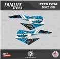 thumbnail image 3 of Kalair GFX Graphics Kit for Ktm DUKE 890 (2018-2023) Fatality Series, 3 of 4