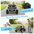 thumbnail image 4 of Costway 24V Ride on Toy for Big Kids 2 Seater Ride on UTV Truck Car with Remote Control Black, 4 of 10