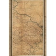 thumbnail image 1 of 24"x36" Gallery Poster, civil war map of Fairfax County, and washington d.c. 1864, 1 of 1