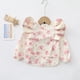 thumbnail image 5 of Monos para niños, ropa de comer con alas de manga larga, ropa de bebé retro, ropa de alimentación impermeable y antisuciedad de PU suave para bebés, 5 of 6