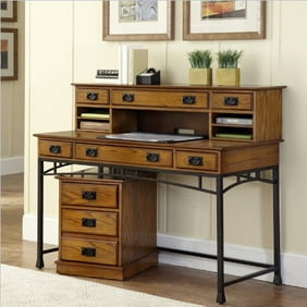 Home Styles Modern Craftsman Student Desk And Hutch Walmart Com