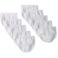 thumbnail image 2 of Hanes Womens Cotton Brief 10-Pack (White, Size 12), 2 of 3