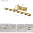 thumbnail image 2 of 16-inch Rechargeable Wireless Picture Lights for Walls with Remote Control, Dimmable Remote Art Lighting and Timer, 5000mAh 3CCT, 2 of 5