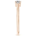 thumbnail image 3 of ANGARA Natural 0.26 Ct. Diamond Classic Engagement Ring in 14K Rose Gold for Women (Ring Size: 6), 3 of 9