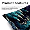 thumbnail image 2 of Print Decorative Velvet Throw Pillow Covers for Chair - Set of 2, Unique Patterns, 16x16, 18x18, 20x20 Inches for Home Decor and Gifts, 2 of 6