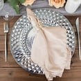 thumbnail image 5 of BalsaCircle 6 Round Silver 13" Plastic Charger Plates  Sparkling Diamond Design Party Events Decorations Supplies, 5 of 8