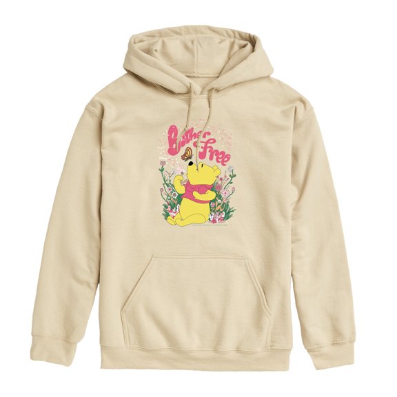 Winnie The Pooh - Bother Free - Men's Fleece Hoodie Sweatshirt
