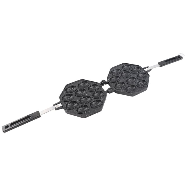 Bubble Waffle Pan, Egg Waffle Pan Portable Anti Stick Even Heating for Home Use