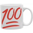 thumbnail image 1 of 100 Emoji Tasse à Café en Céramique 11 oz, 1 of 1