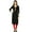 Black, variant on Phagun Ethnic Designer Women Rayon Solid Casual Kurti Kurta Tunic Dress