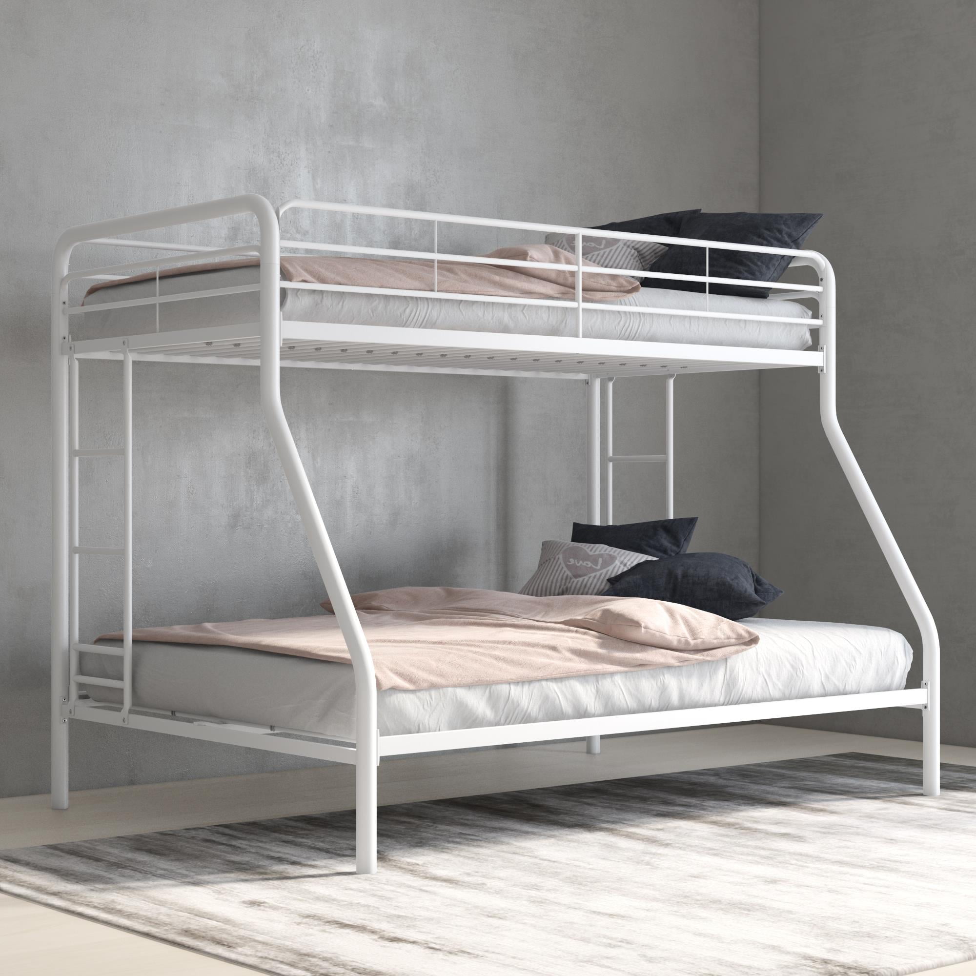 Dhp Twin Over Full Metal Bunk Bed Frame, Dhp Bunk Bed Instructions